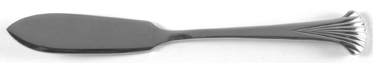Marchesa (Stainless) Flat Handle Butter Spreader by Towle Silver-1