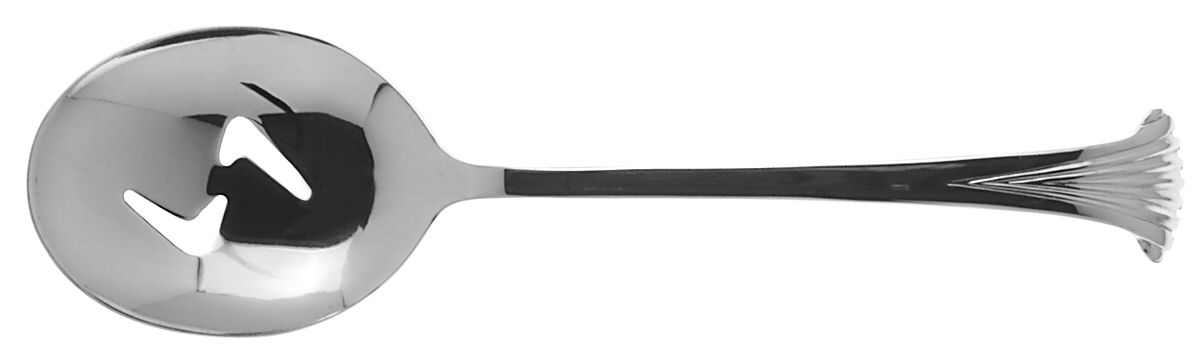 Marchesa (Stainless) Pierced Tablespoon (Serving Spoon) by Towle Silver-1