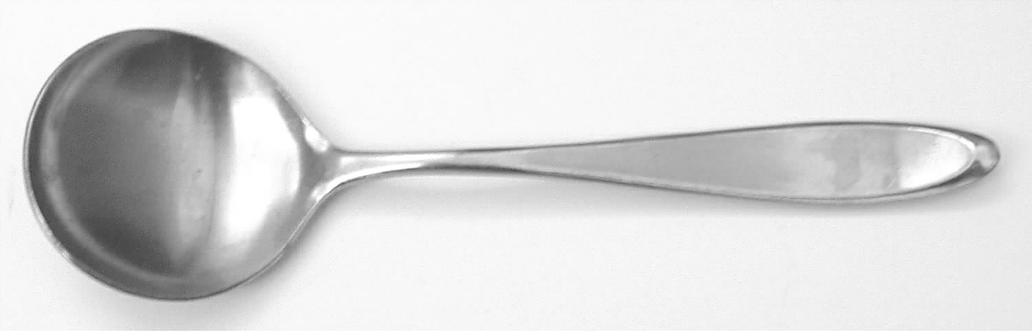 Mark VII (Stainless) Round Bowl Soup Spoon (Gumbo) by Towle Silver-1