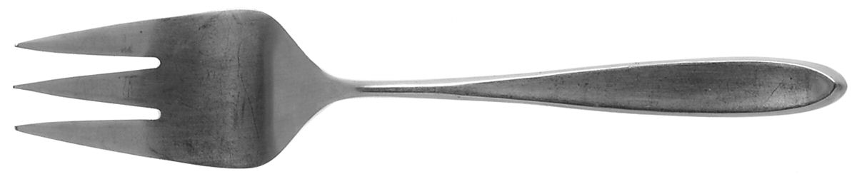 Mark VII (Stainless) Medium Solid Cold Meat Serving Fork by Towle Silver-1