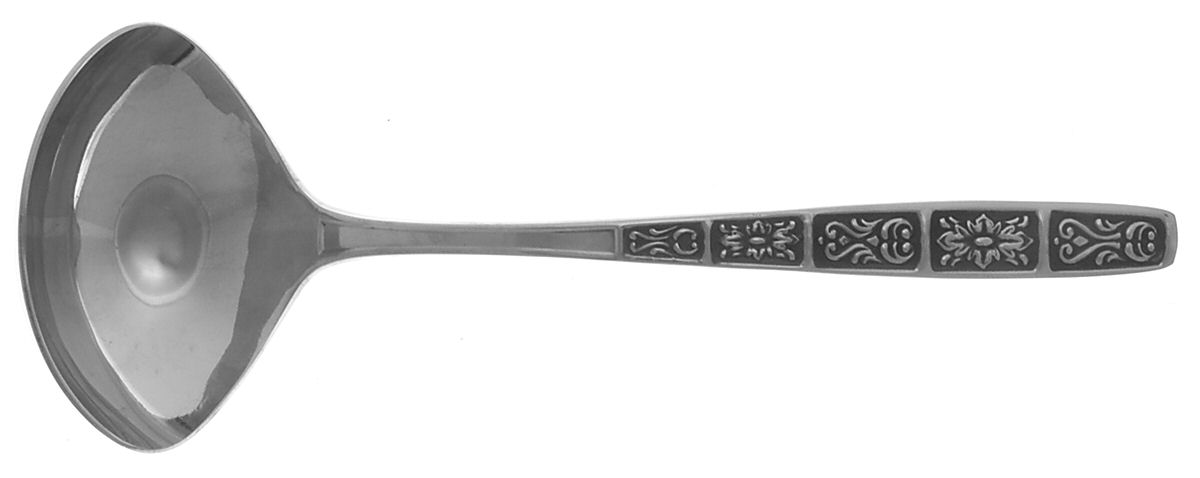 Medallion (Stainless) Solid Gravy Ladle by Towle Silver-1