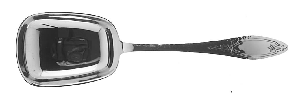 Merrimack (Sterling, 1916) Preserve Spoon by Towle Silver-1