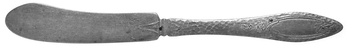 Merrimack (Sterling, 1916) Flat Handle Butter Spreader by Towle Silver-1