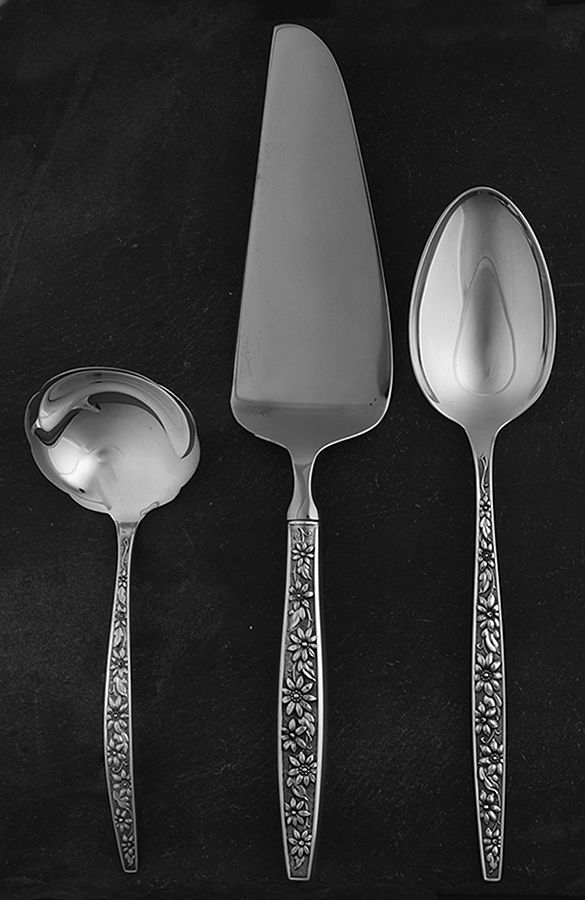 Meadow Song (Sterling, 1967) 3 Piece Completer Set by Towle Silver-1