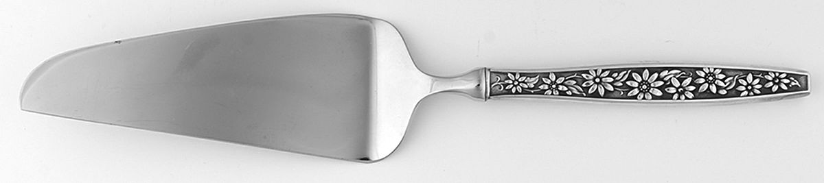 Meadow Song (Sterling, 1967) Pie & Cake Server with Stainless Blade by Towle Silver-1