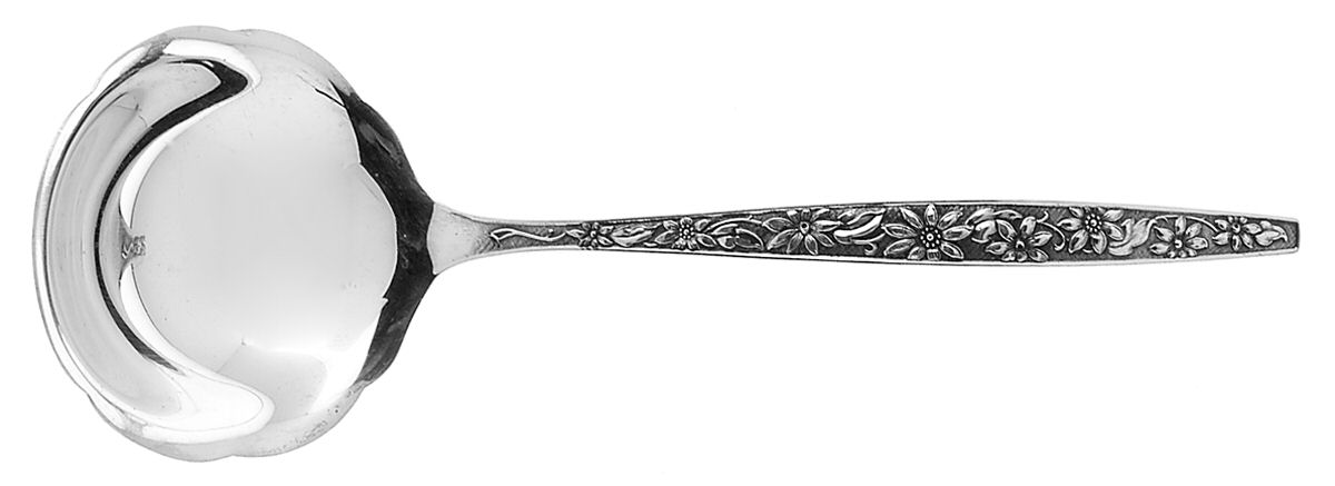 Meadow Song (Sterling, 1967) Solid Gravy Ladle by Towle Silver-1