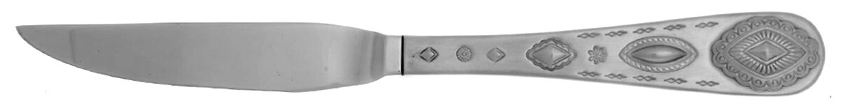 Mesa (Stainless, Supreme) Steak Knife Individual Hollow, No Serrate HC by Towle Silver-1