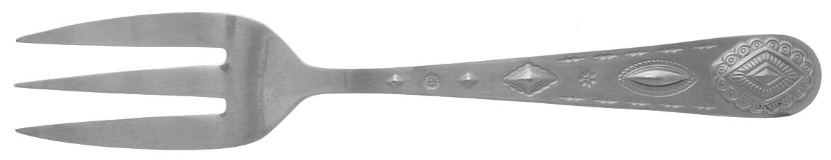 Mesa (Stainless, Supreme) Medium Solid Cold Meat Serving Fork by Towle Silver-1