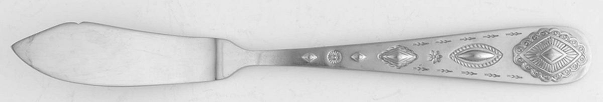 Mesa (Stainless, Supreme) Flat Handle Master Butter Knife by Towle Silver-1