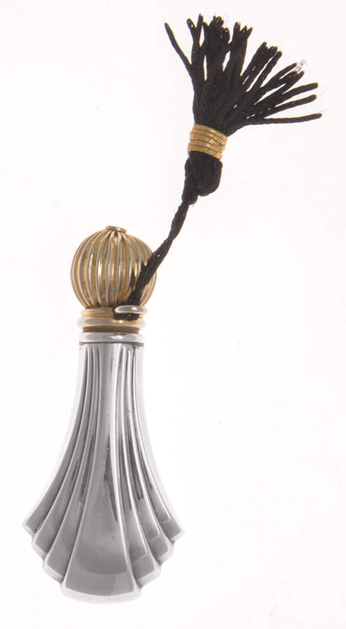 Sterling Hollowware Round Perfume Bottle with Stopper by Towle Silver-1