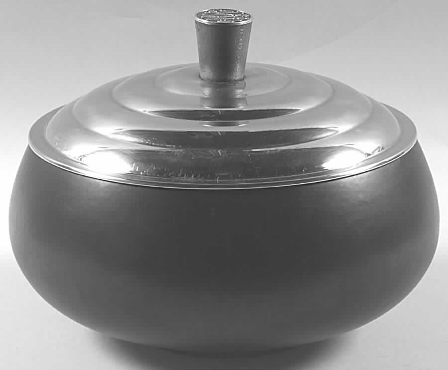 Sterling Hollowware 3.5 Quart Covered Casserole with Sterling Lid by Towle Silver-1