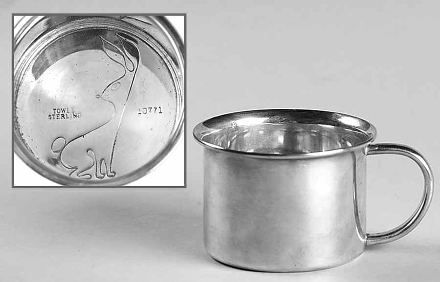 778 (Sterling, Hollowware) Juice Cup by Towle Silver-1