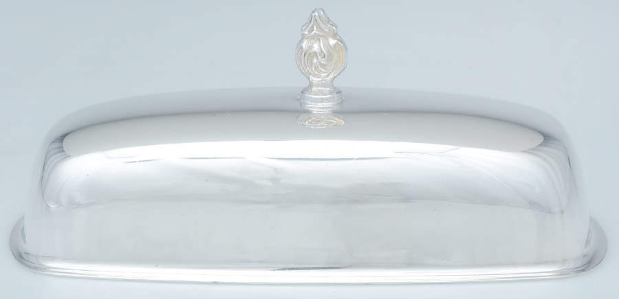 Silverplate Hollowware 1/4 Lb Butter Lid by Towle Silver-1