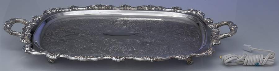 Silverplate Hollowware Warmer Stand by Towle Silver-1