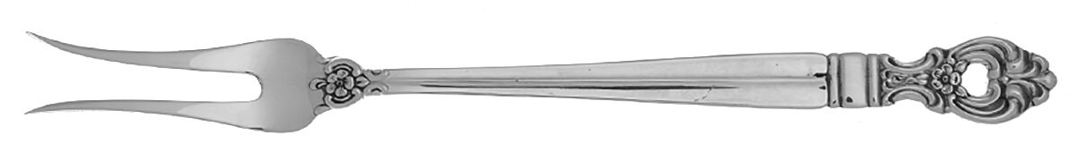 Monte Cristo (Sterling, 1971) Short Handle Pickle/Olive Fork by Towle Silver-1