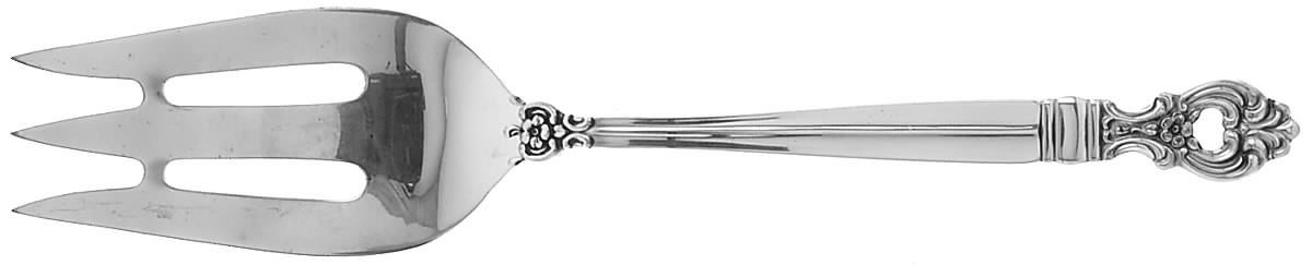 Monte Cristo (Sterling, 1971) Large Solid Cold Meat Serving Fork by Towle Silver-1