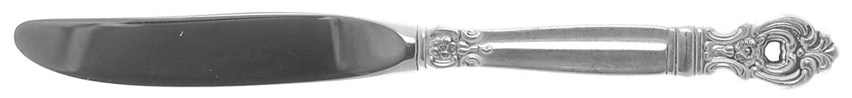 Monte Cristo (Sterling, 1971) Modern Hollow Butter Spreader (Stainless) by Towle Silver-1