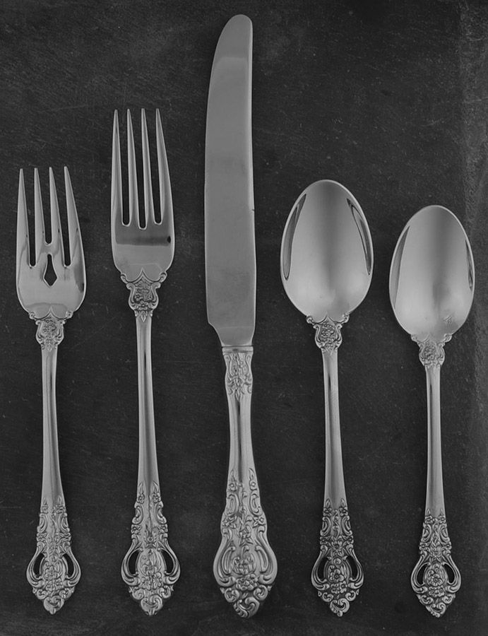 Monte Cristo (Stainless) 5 Piece Place Setting by Towle Silver-1