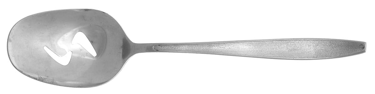Montina (Stainless) Pierced Tablespoon (Serving Spoon) by Towle Silver-1