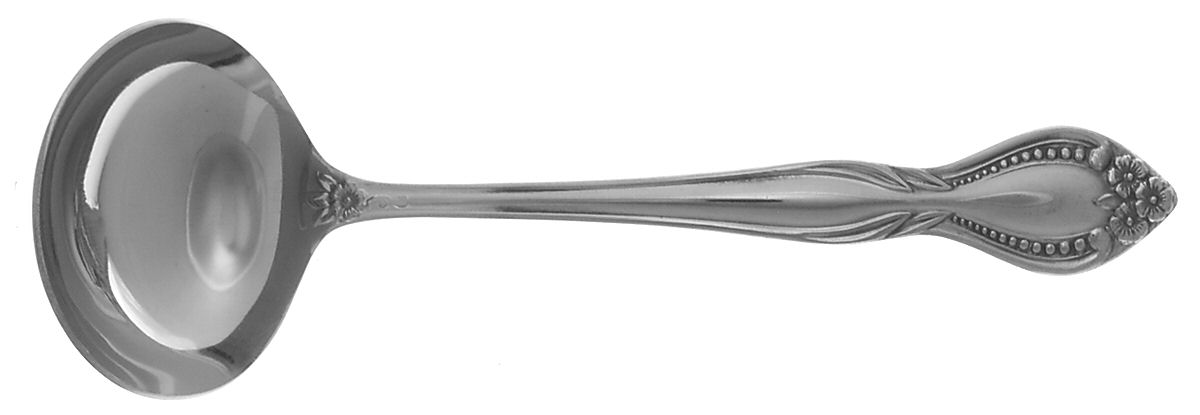 Murano (Stainless) Solid Gravy Ladle by Towle Silver-1