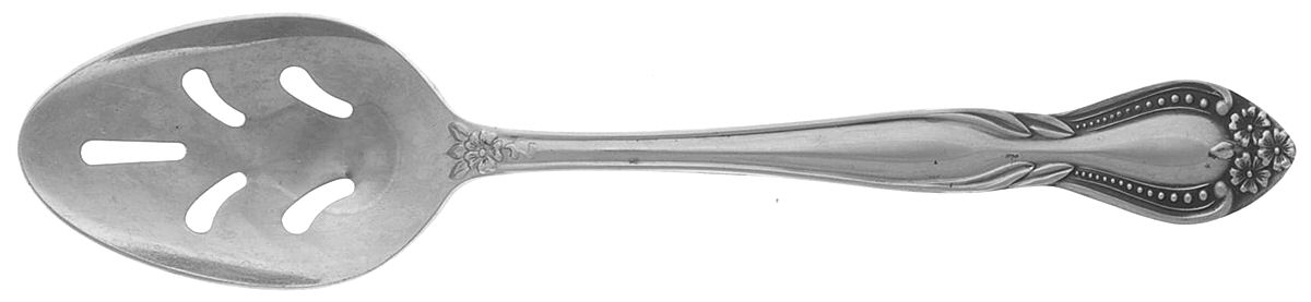 Murano (Stainless) Pierced Tablespoon (Serving Spoon) by Towle Silver-1