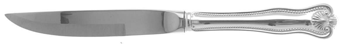 Newport Shell (Sterling, 1910, No Monograms) Individual Steak Knife Hollow Handle by Towle Silver-1