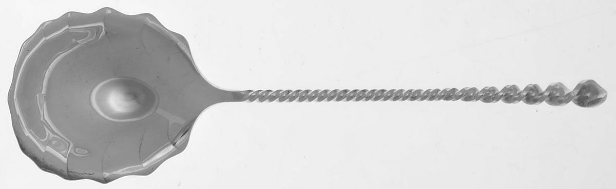 No.128-No.28 (Sterling, 1880) Sugar Spoon by Towle Silver-1