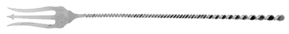 No.128-No.28 (Sterling, 1880) Long Handle Olive Fork by Towle Silver-1