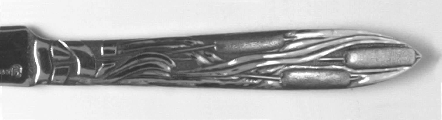 No. 19 (Sterling, 1900) Individual Solid Fruit Knife by Towle Silver-1