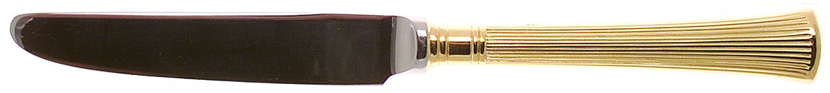 Noblesse (Gold Electroplate, 1980) New French Hollow Knife by Towle Silver-1