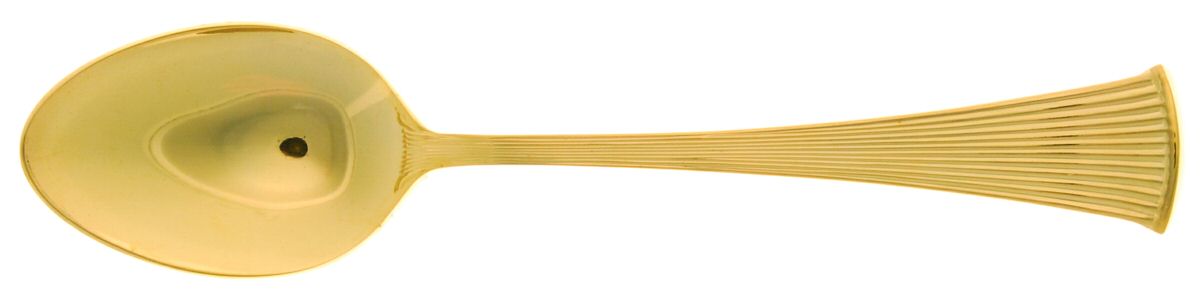 Noblesse (Gold Electroplate, 1980) Place/Oval Soup Spoon by Towle Silver-1