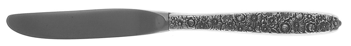 Novantique (Sterling, 1969) Modern Hollow Butter Spreader (Stainless) by Towle Silver-1