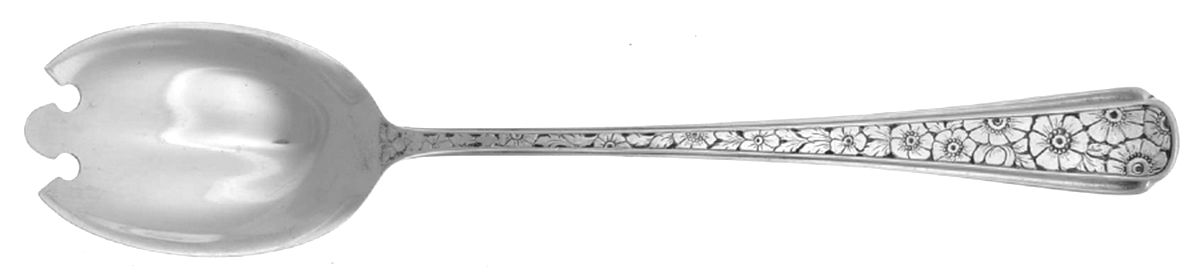 Old Brocade (Sterling, 1932) Ice Cream Fork by Towle Silver-1