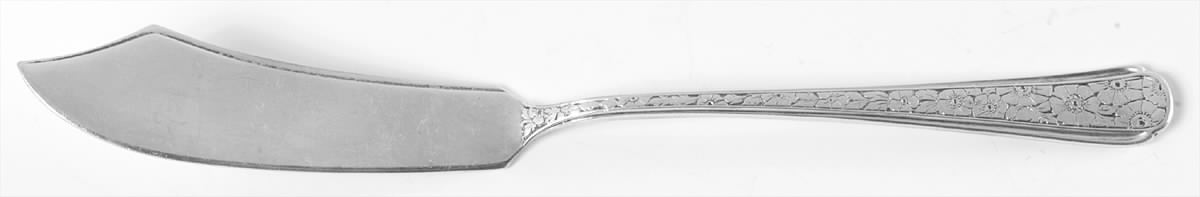 Old Brocade (Sterling, 1932) Flat Handle Master Butter Knife by Towle Silver-1