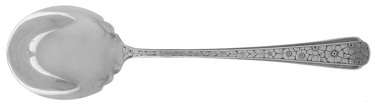 Old Brocade (Sterling, 1932) Sugar Spoon by Towle Silver-1
