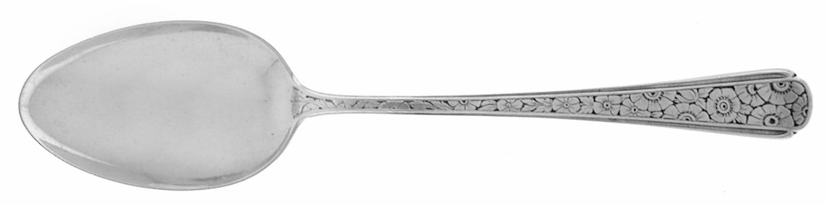 Old Brocade (Sterling, 1932) Dessert/Oval Soup Spoon by Towle Silver-1