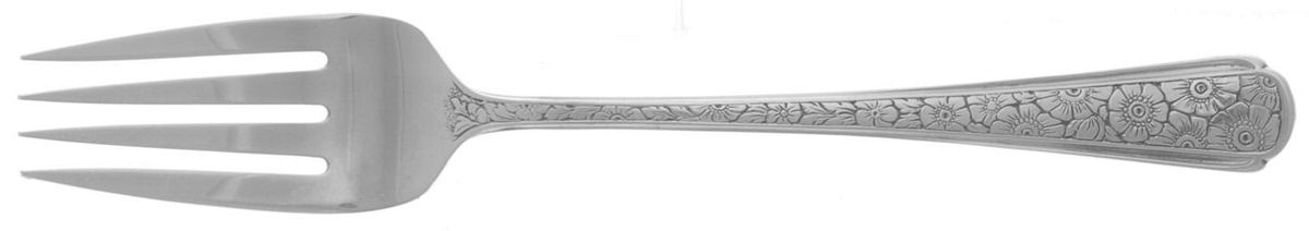 Old Brocade (Sterling, 1932) Individual Salad Fork by Towle Silver-1