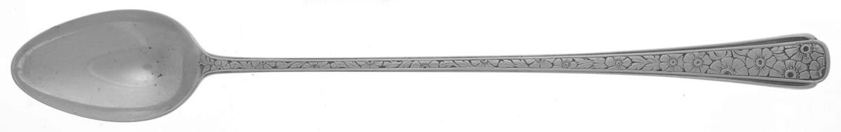 Old Brocade (Sterling, 1932) Iced Tea Spoon by Towle Silver-1
