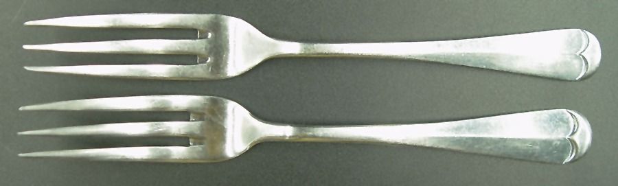 Old Buckingham (Stainless) Individual Salad Fork by Towle Silver-1