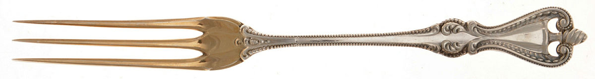 Old Colonial (Sterling, 1895, No Monograms) Individual Berry Fork by Towle Silver-1