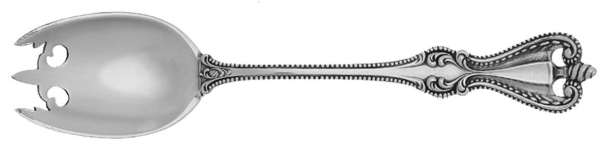 Old Colonial (Sterling, 1895, No Monograms) Old Style Ice Cream Fork by Towle Silver-1