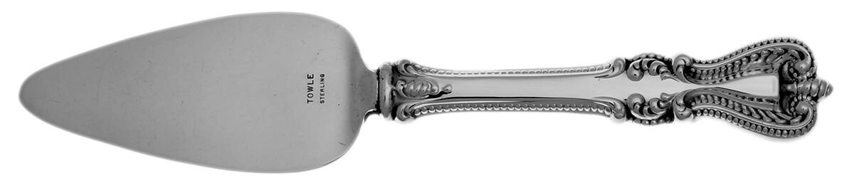 Old Colonial (Sterling, 1895, No Monograms) Cheese Server Hollow Handle, Sterling Blade by Towle Silver-1
