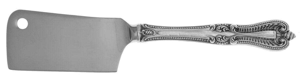 Old Colonial (Sterling, 1895, No Monograms) Cheese Cleaver with Stainless Blade HC by Towle Silver-1