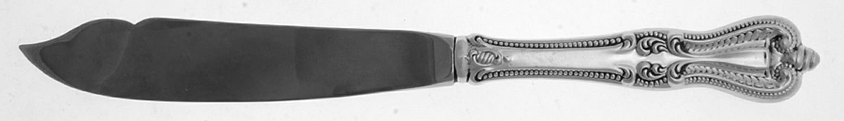 Old Colonial (Sterling, 1895, No Monograms) Individual Fish Knife with Stainless Blade by Towle Silver-1