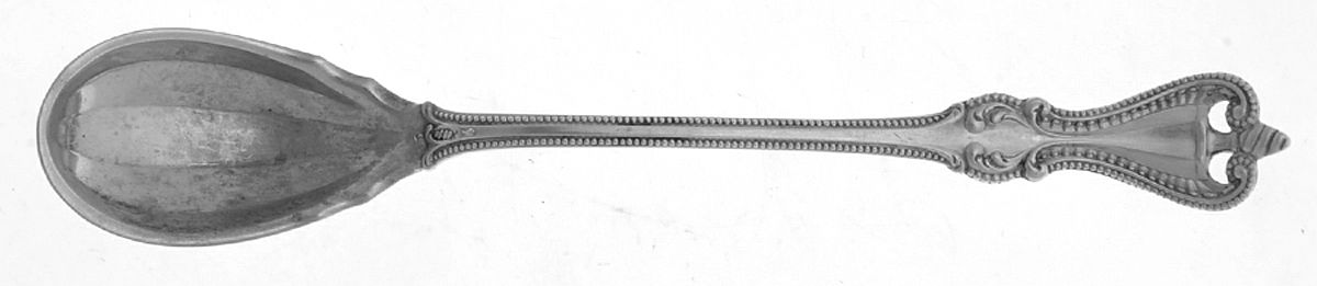Old Colonial (Sterling, 1895, No Monograms) Egg Spoon by Towle Silver-1