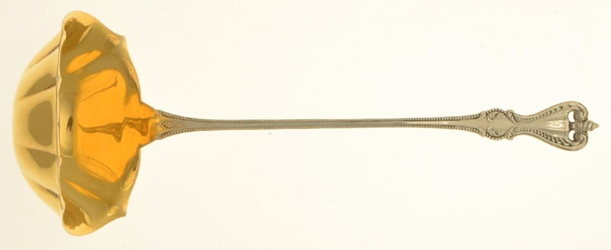 Old Colonial (Sterling, 1895, No Monograms) Bouillon Ladle by Towle Silver-1