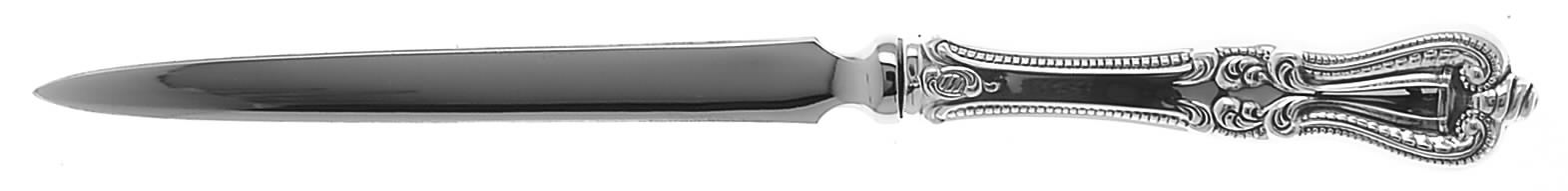 Old Colonial (Sterling, 1895, No Monograms) Letter Opener with Stainless Blade by Towle Silver-1