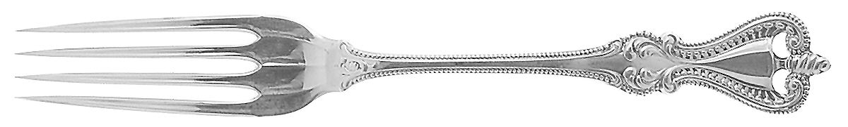 Old Colonial (Sterling, 1895, No Monograms) Solid Youth Tea Fork by Towle Silver-1