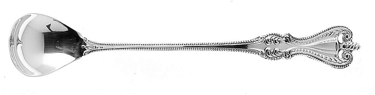 Old Colonial (Sterling, 1895, No Monograms) Mustard Spoon by Towle Silver-1