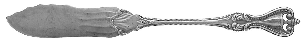 Old Colonial (Sterling, 1895, No Monograms) Flat Handle Butter Spreader by Towle Silver-1